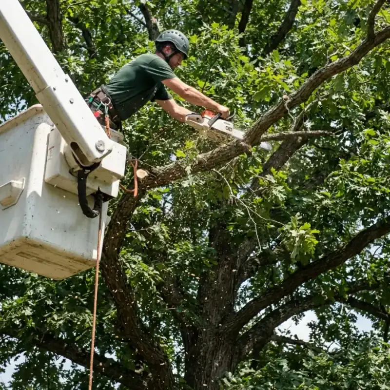 Mesa tree trimming